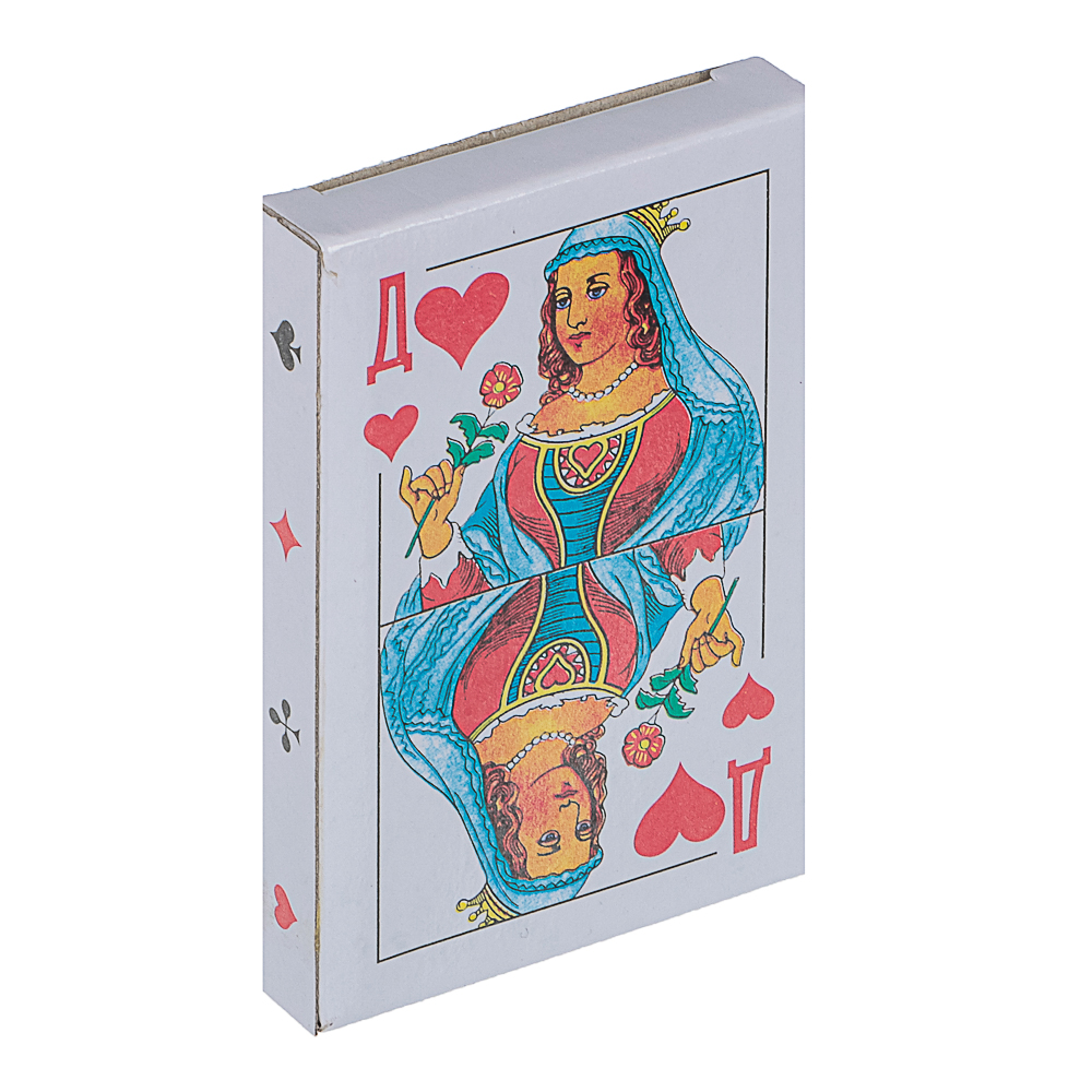 Карты игральные 36 шт/колода мультиколор картон. - #1