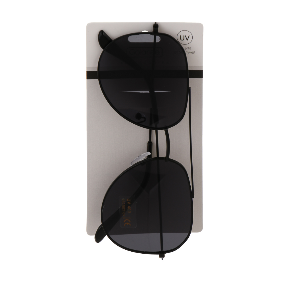 Очки солнцезащитные, тм GALANTE, с защитой от UV излучений, пластик, металл, #6 - #3