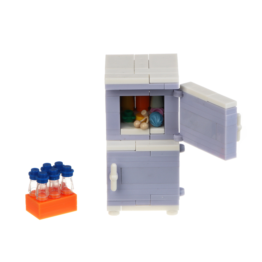 ИГРОЛЕНД Конструктор "Бытовая техника", 13х4х18,5 см, ABS, 8 видов - #8