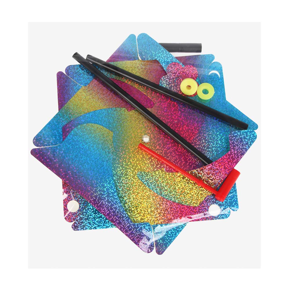 Ветрячок перламутровый детский, 64см, d24см, PE, PET - #4