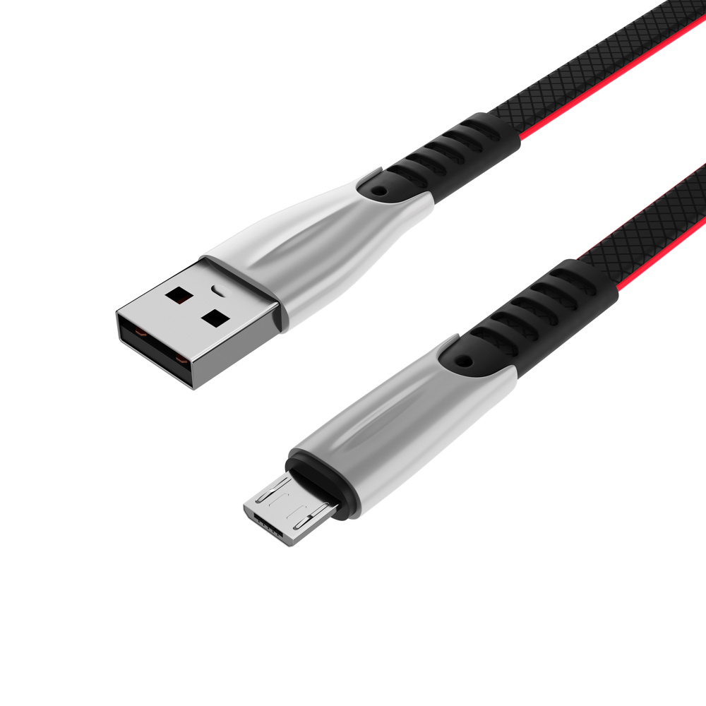 BY Кабель для зарядки Кобра Micro USB, 1м, 3А, чёрный - #4