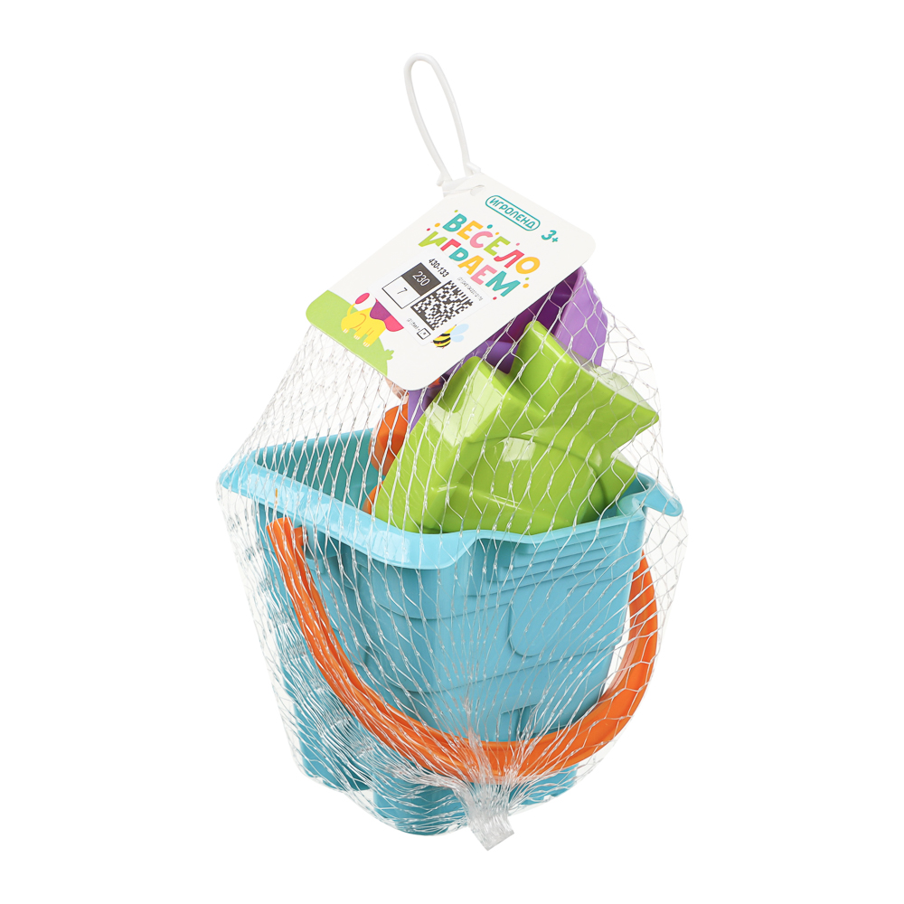 Набор для игры в песке, 6 предметов, ИГРОЛЕНД, для детей 3+ - #7