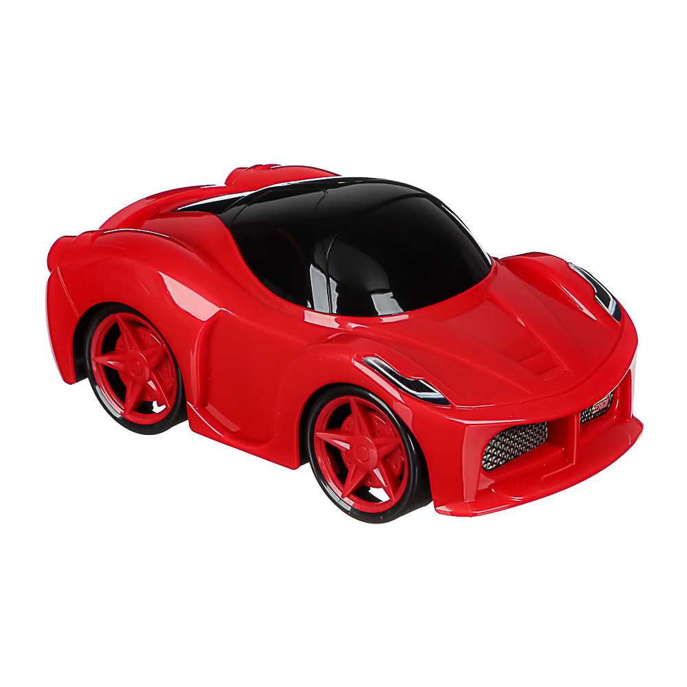 ИГРОЛЕНД Машинка гонщика игрушечная, пластик, 21,5х12х9 см, 5 дизайнов, для детей 3+ - #2