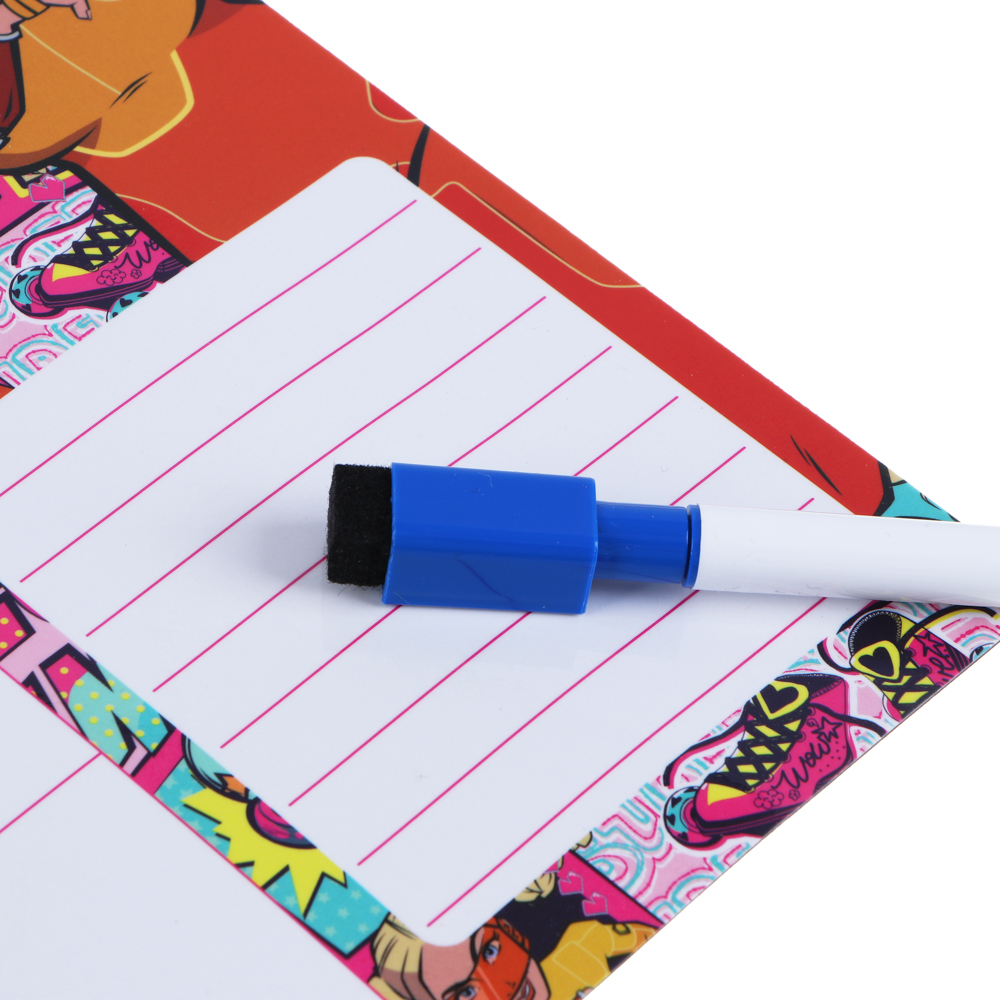 BY Русские Супергерои Маркерная доска - планировщик, гибкая, магнитная, 30х40см, ПЭТ, маркер, "Заря" - #6