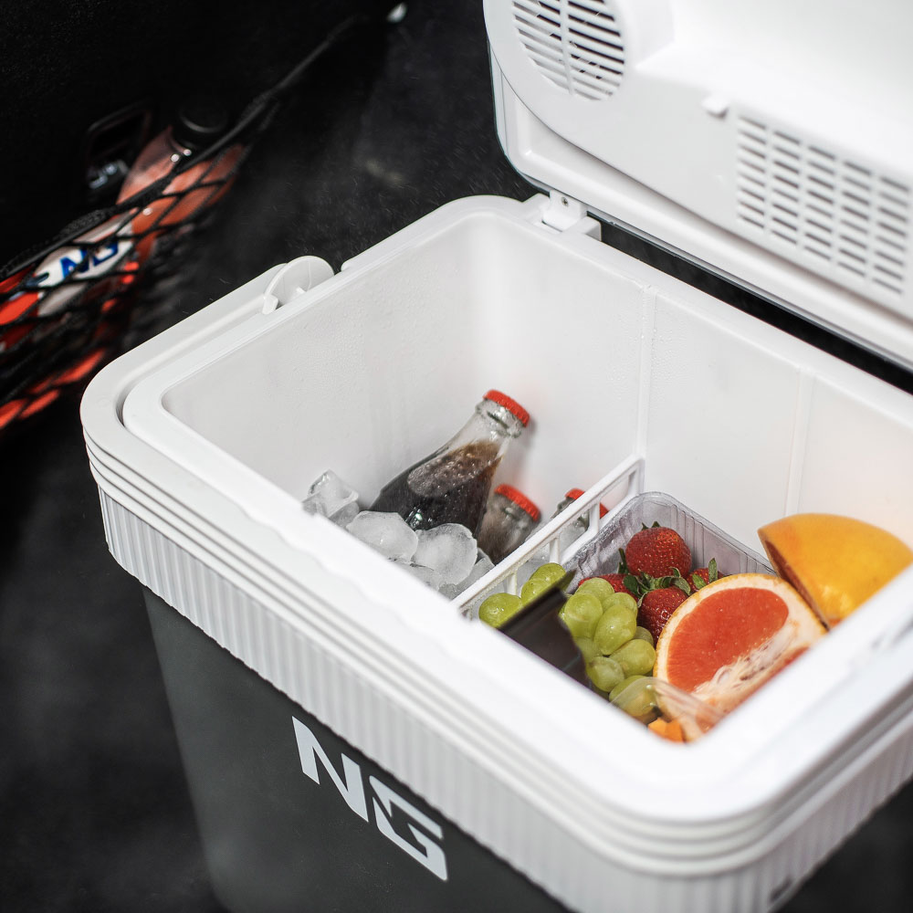 Холодильник автомобильный NG, объем 24 л, серый, 12В/220В - #8