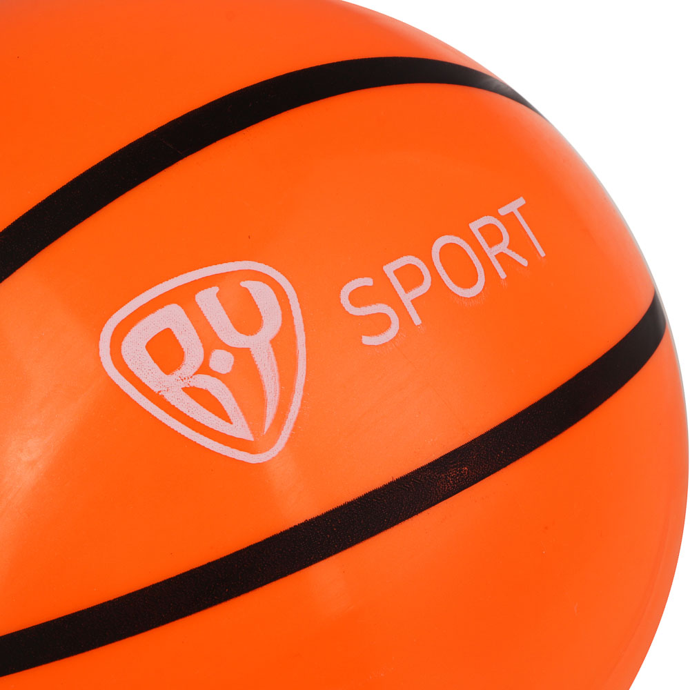Мяч надувной (баскетбол, волейбол), тм BY SPORT, ПВХ, 22см, 50гр (+-5%), 2 дизайна - #4