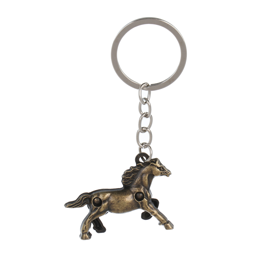 Брелок "Лошадка" тм СНОУ БУМ, 4,5x3см, металл, 3 цвета - #4
