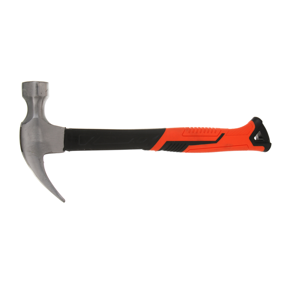 ЕРМАК Молоток гвоздодер кованный, боёк 0,75кг, фиберглассовая ручка с обрезиненной рукояткой TPR - #1