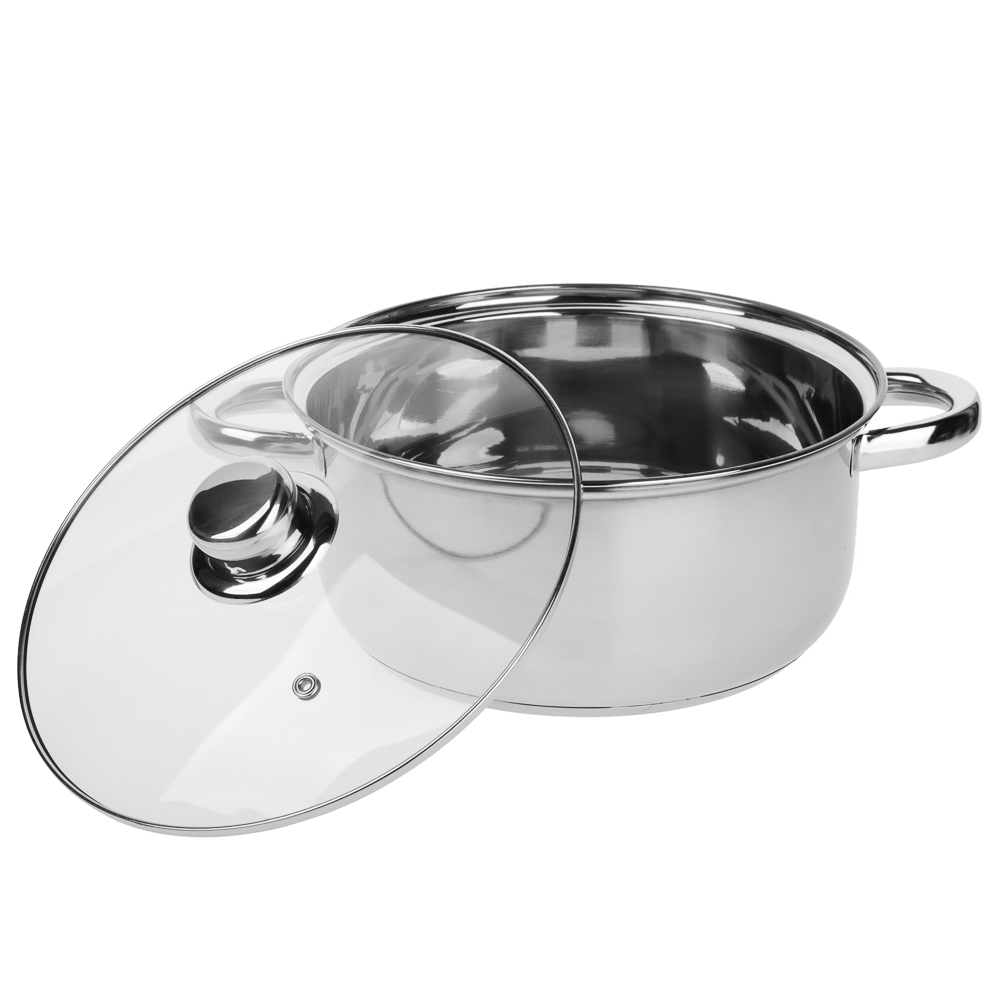 Джерси Кастрюля с крышкой 3,7л, 22х11см - #4