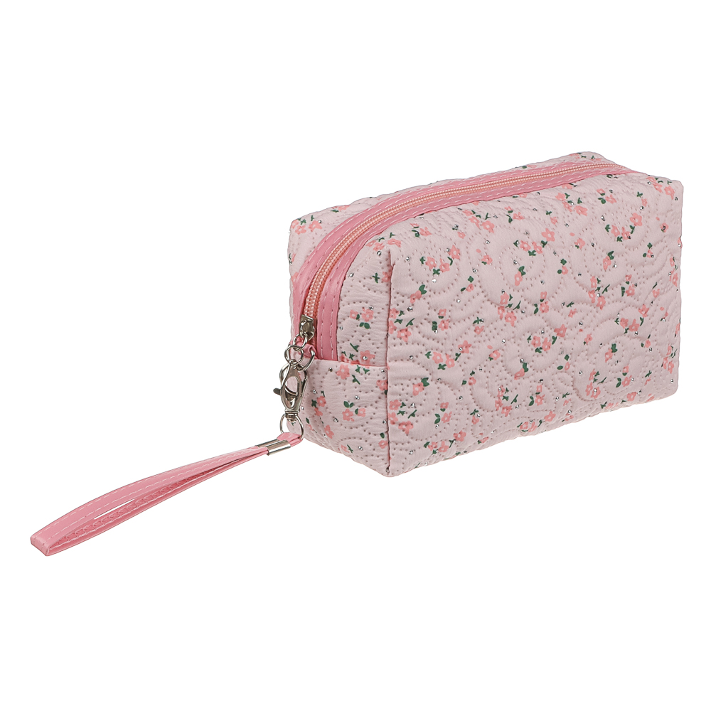 Косметичка прямоугольная тм ЮL Мильфлёр, 100% полиэстер, 18x10x7,5 см,  3 цвета - #7