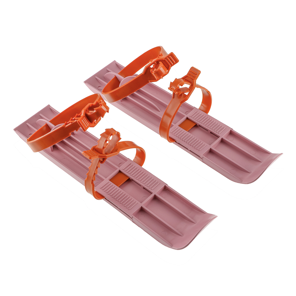 Мини-лыжи детские с пластиковыми ремешками, пластик, 7х36х1см, МЛ-1 - #8