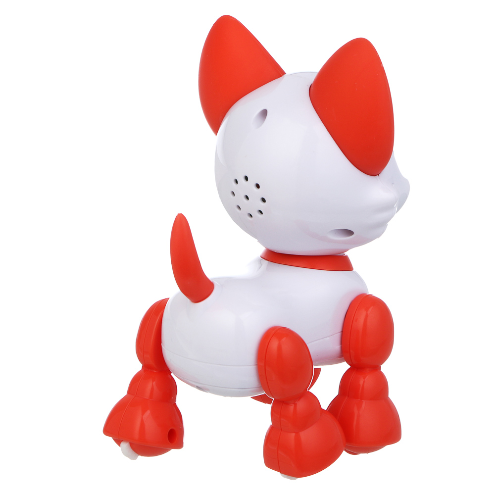 ИГРОЛЕНД Игрушка "Интерактивный питомец" котенок, ABS, звук, свет, движ., 2хAAA, 12,5х8х13,5 см - #10