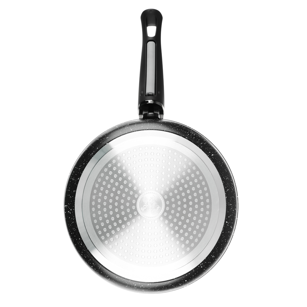 SATOSHI Нера Наб.пос. 4пр съемная ручка, ковш 1,3л, сковороды 20,24см, антиприг.мрамор, индукция - #4