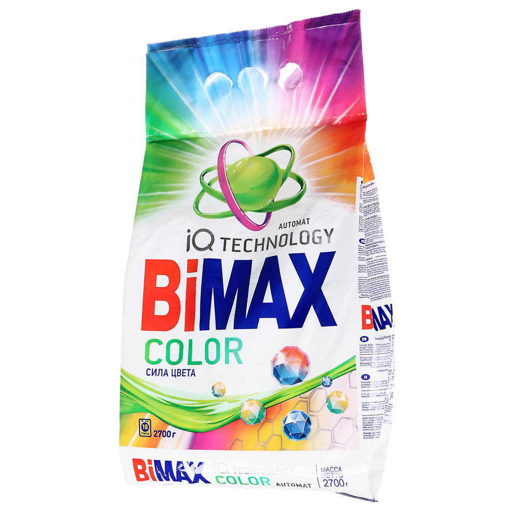 Стиральный порошок BIMAX Color Automat, п/э, 2,7 кг - #2