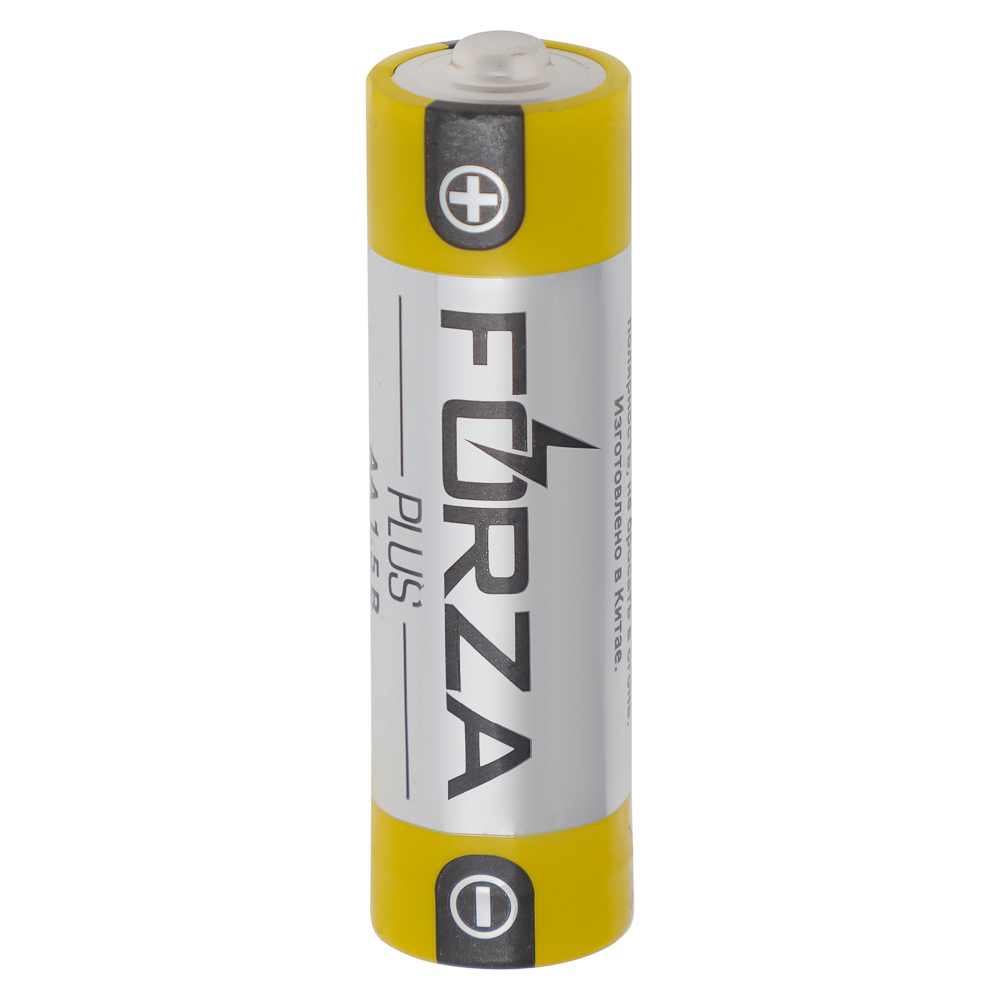 Батарейки щелочные, 2 шт, щелочная, тип AA (LR6), BL, FORZA "Alkaline" - #4