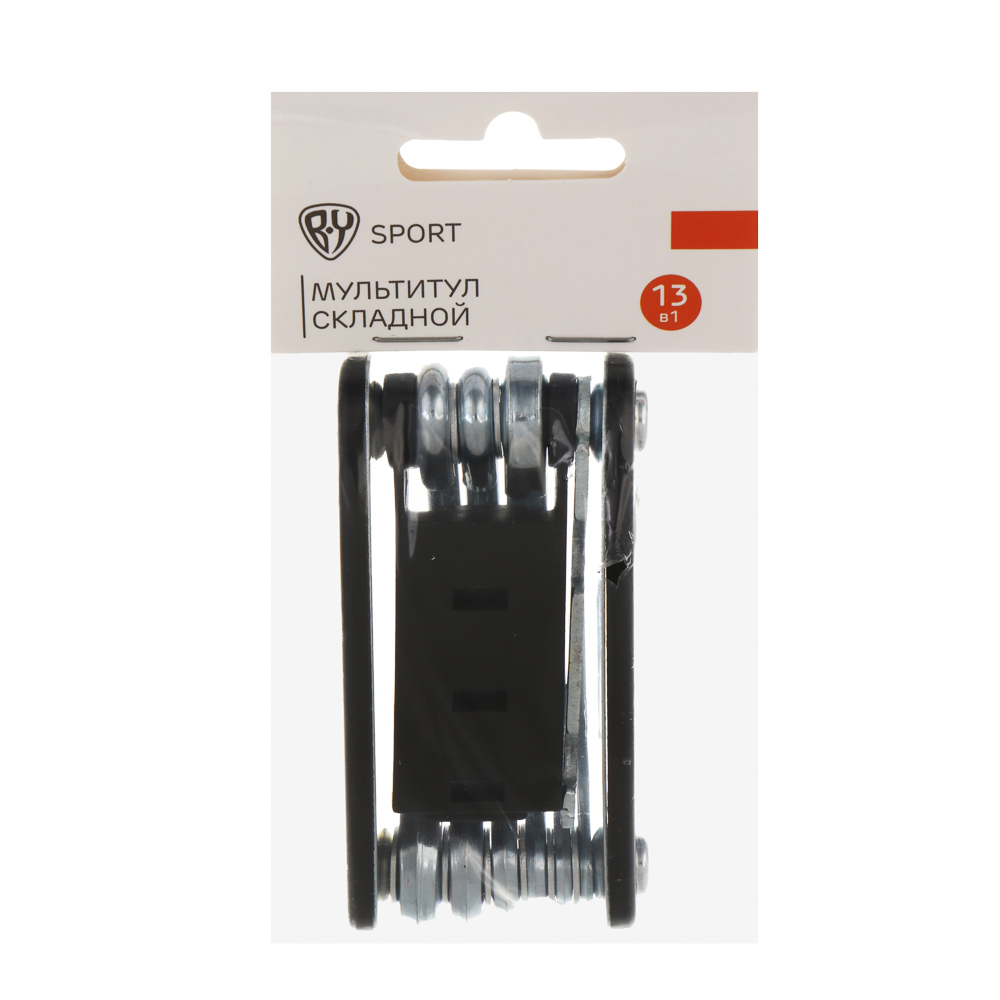 Мультитул складной 13 в 1, тм BY SPORT, металл, пластик - #8
