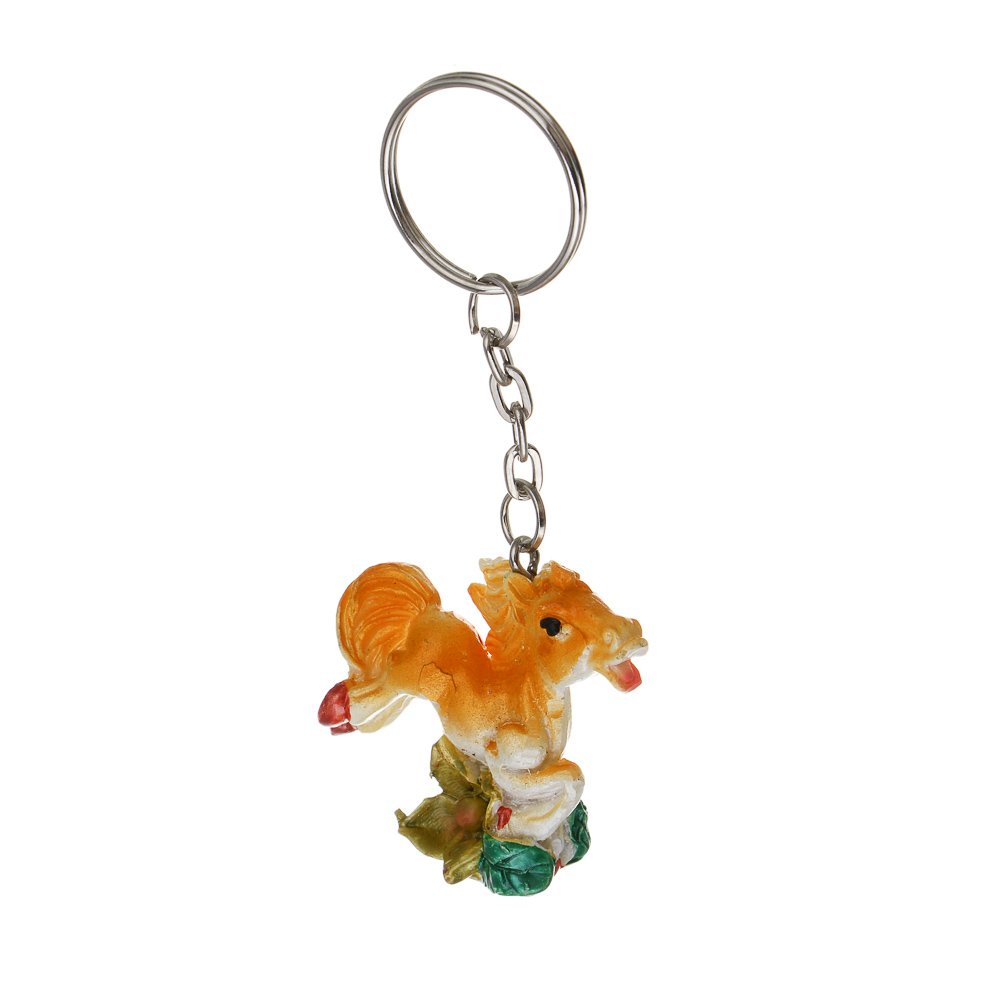 СНОУ БУМ Брелок лошадь 4,3 см, полистоун, 3 дизайна - #3