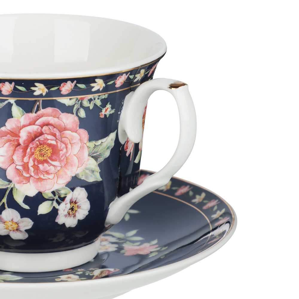 Набор чайный 4 пр., 225мл, MILLIMI, Кобальт, фарфор - #4