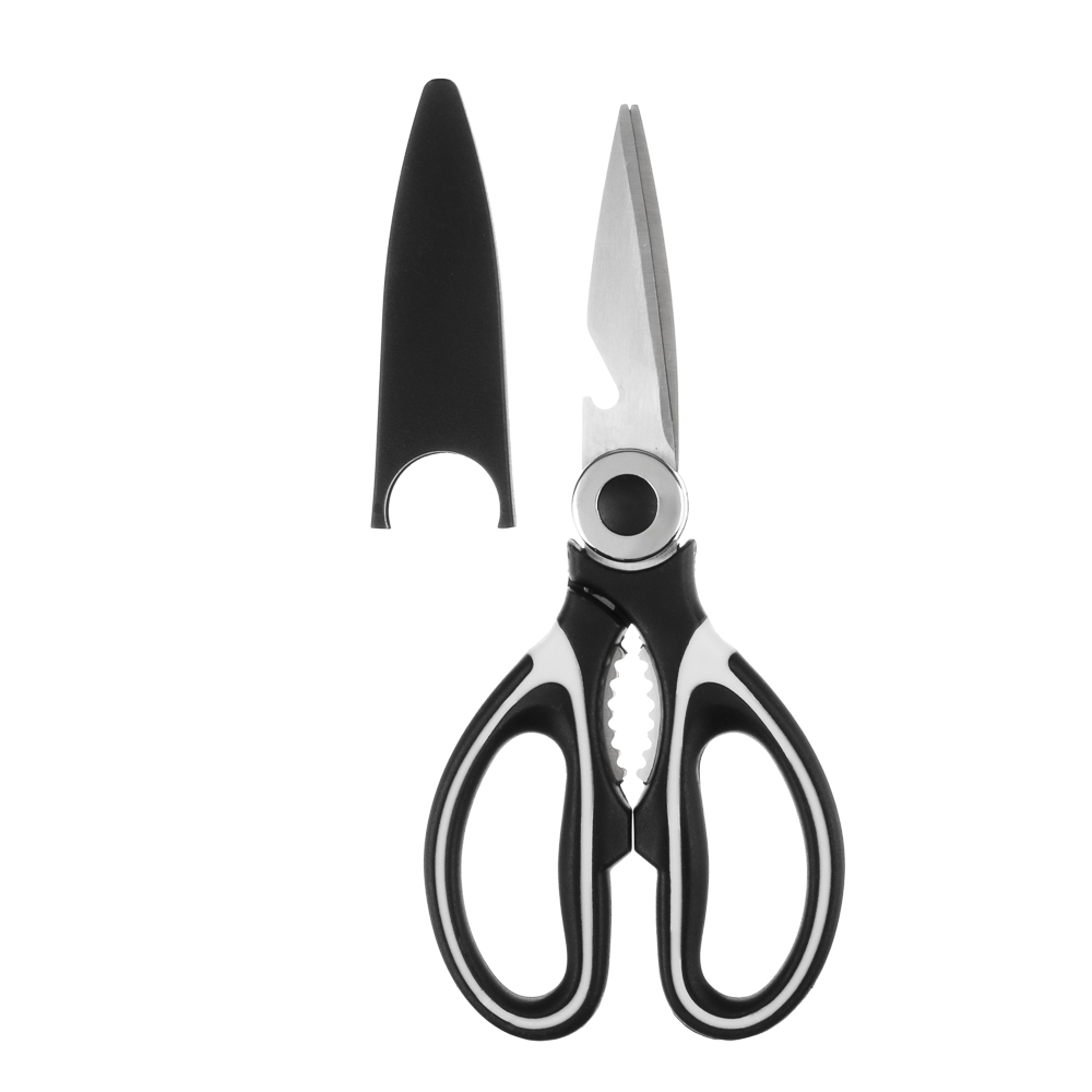 SATOSHI Лион Ножницы кухонные 21см, с орехоколом и открывалкой - #6