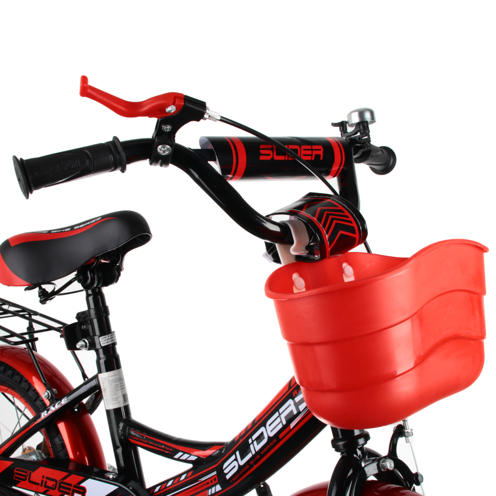 Велосипед детский двухколесный Slider Race 14", черно-красный - #3
