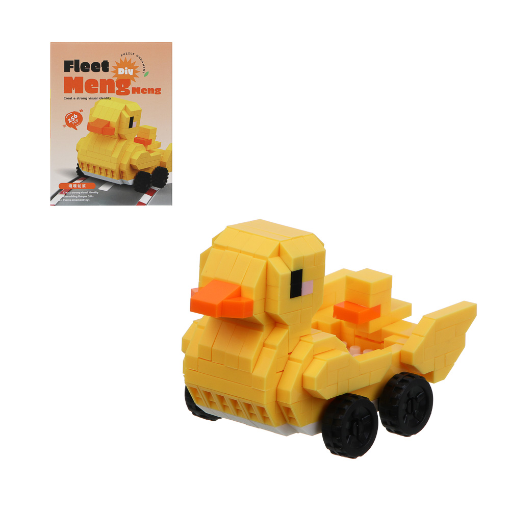 ИГРОЛЕНД Конструктор "Зверошинка", 9х4,5х12 см, ABS, 9 видов - #1