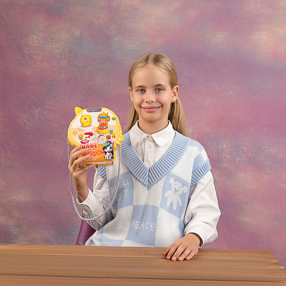 ИГРОЛЕНД Набор игровой в чемоданчике "Кафе", 27 пр., ABS, 17.5х21х25см - #11