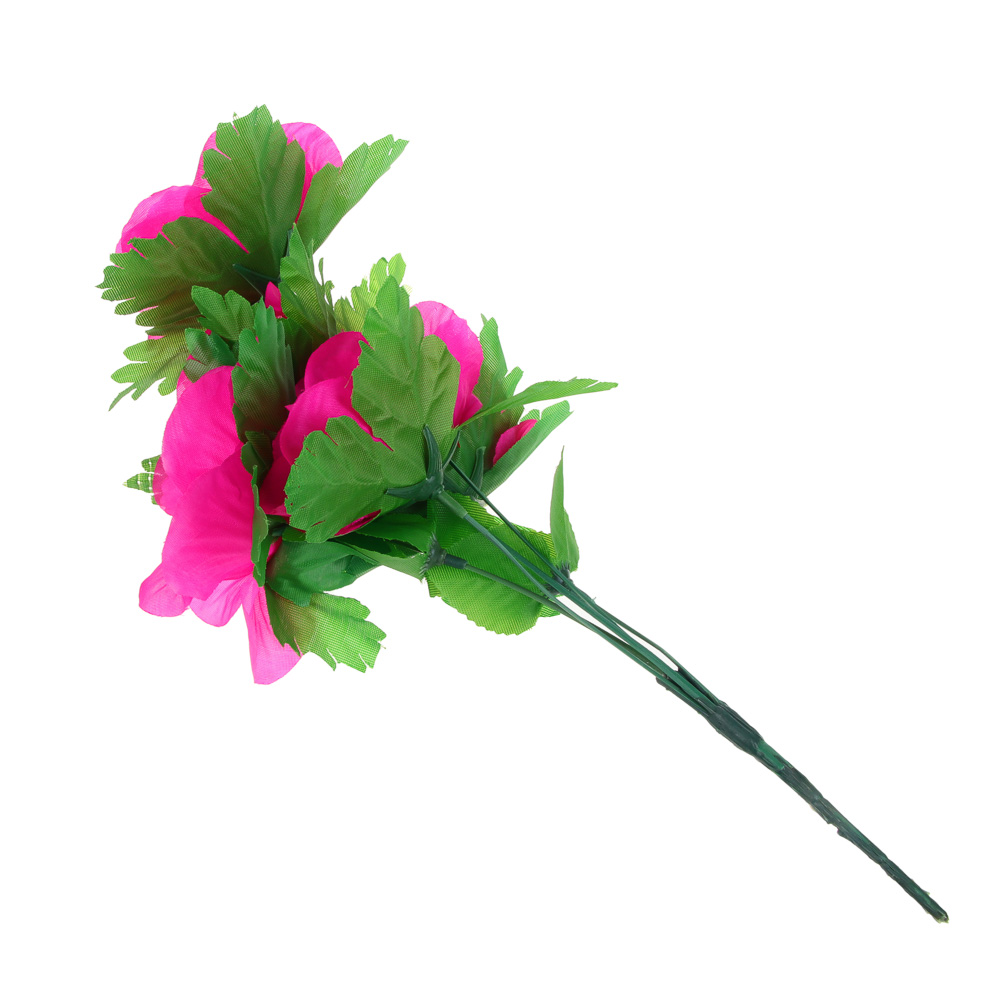 LADECOR Букет искусственных цветов в виде роз, 30-35 см, 6 цветов - #3