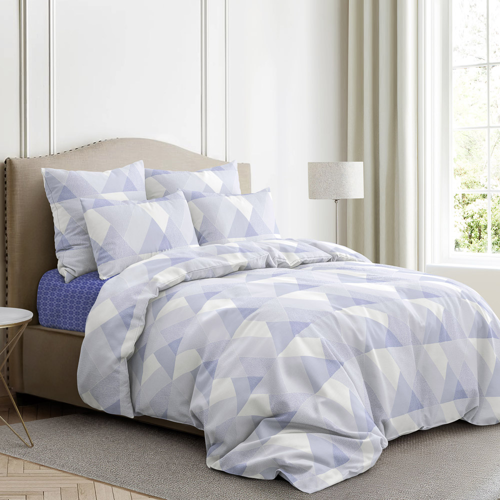 Микс Комплект постельного белья евро (4 предмета), бязь, 100% хлопок - #6