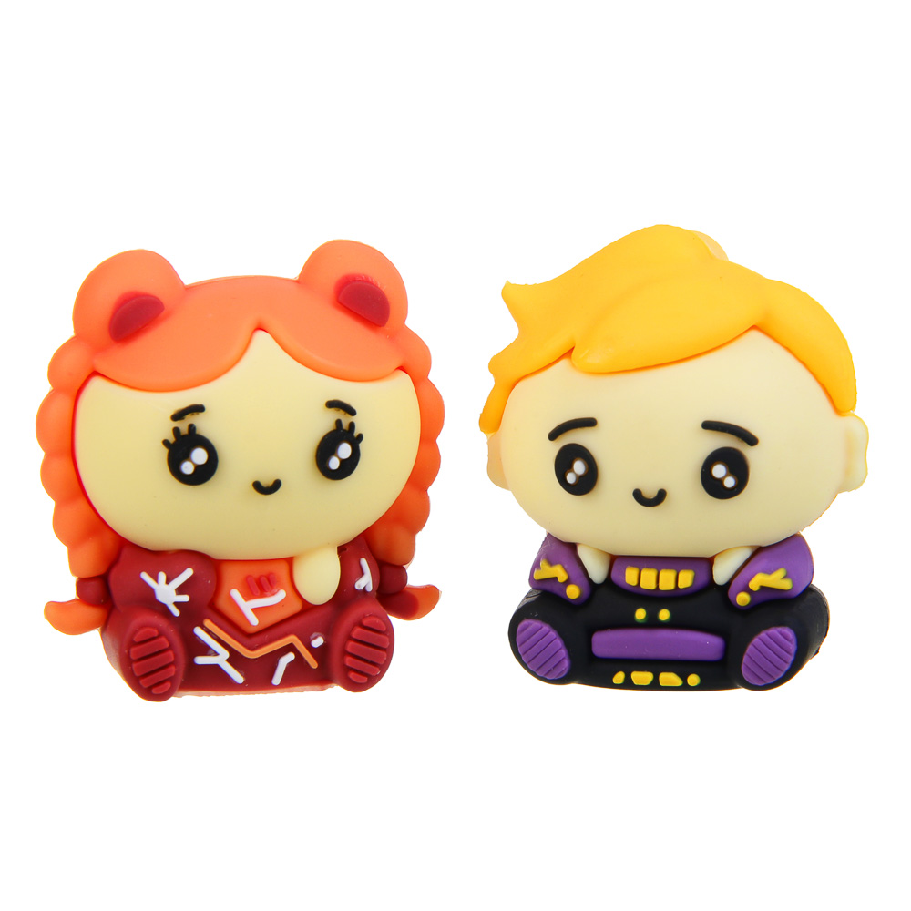 BY Русские Супергерои Точилка фигурная, в форме героя, пластик, металл, 2 дизайна, "Кавай" - #1