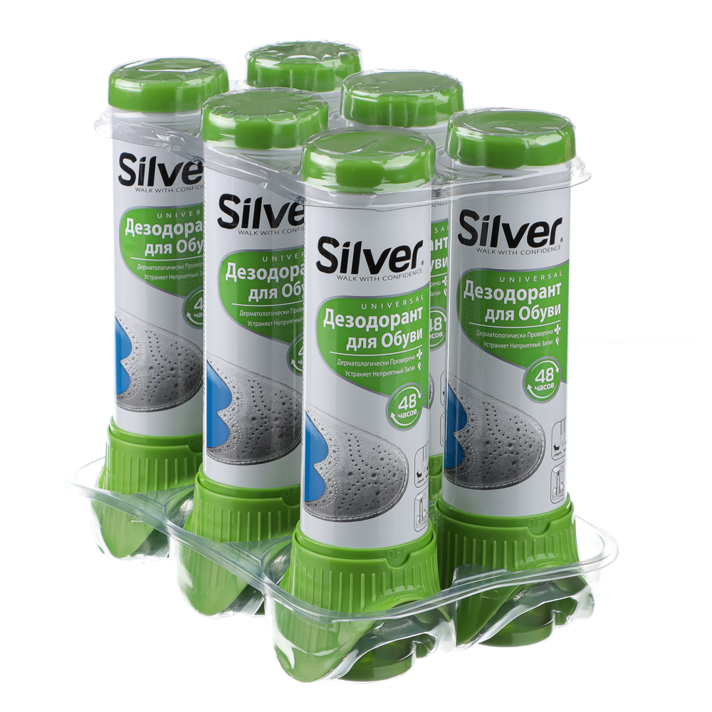 SILVER Spray Дезодорант для обуви 100 мл (12) W - #5