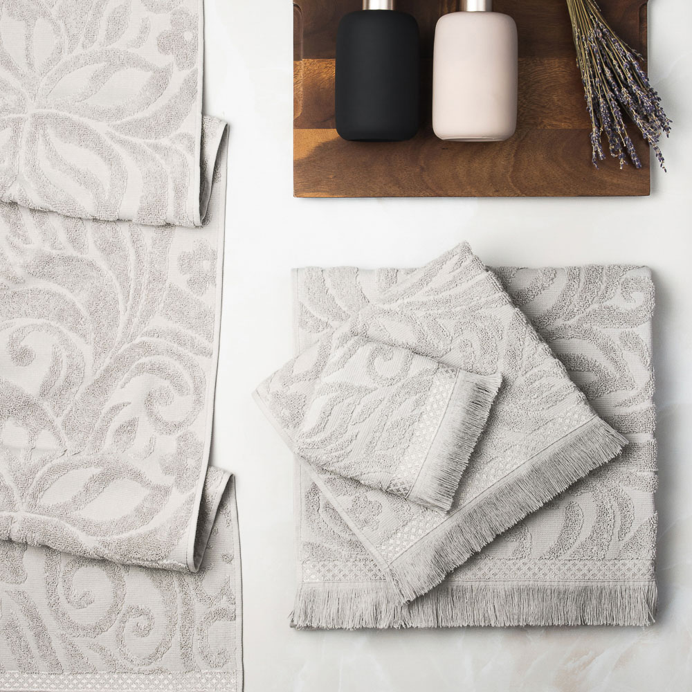 PROVANCE Шанталь Полотенце махровое жаккард, 100% хлопок, 30х50см, 430 гр/м, 4 цвета - #4