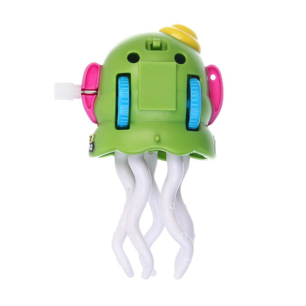 Заводная игрушка ИГРОЛЕНД "Веселая медуза", ABS, 9,5x5x5см - #7