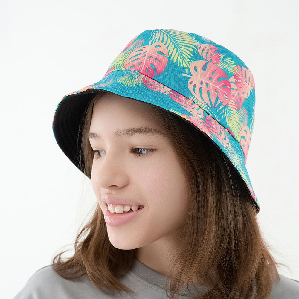 GALANTE Панама подростковая, р.56, 100% полиэстер, листья, ВЛ25-07 - #8