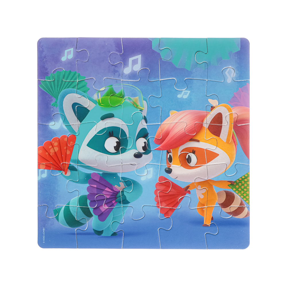 Енотки.Пазл.25Эл. Танец с веерами, 15x4x15см - #6