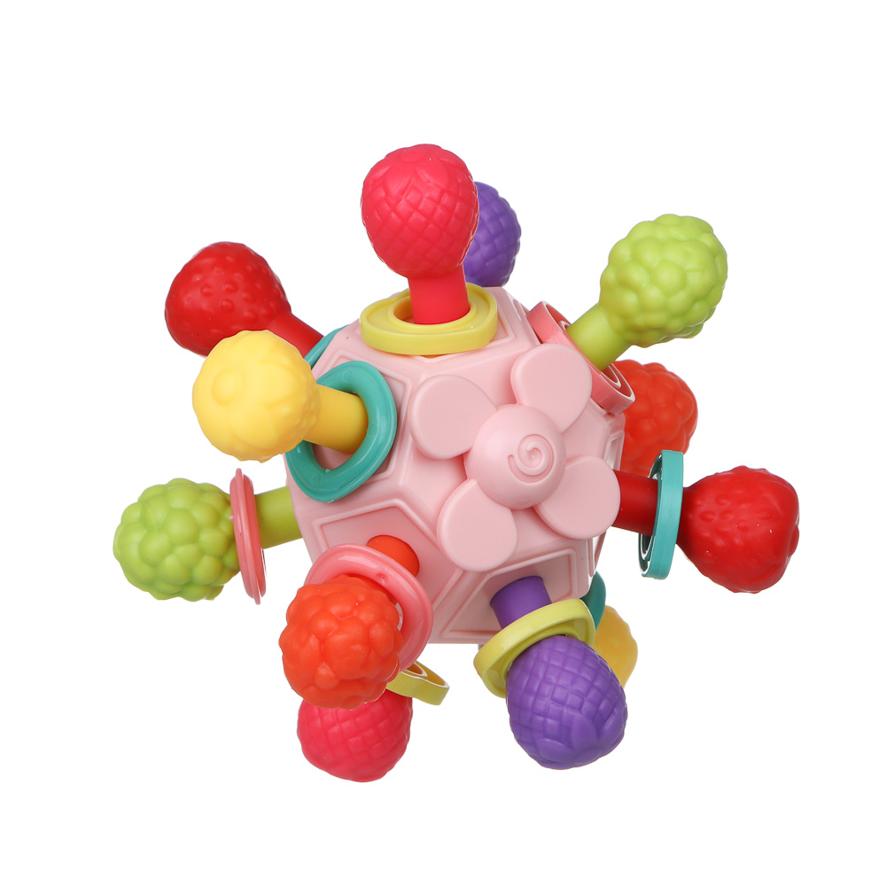 ИГРОЛЕНД Развивающая игрушка "Бизи-шар", ABS, 10,7х6,7х9,8см, 2 дизайна - #5