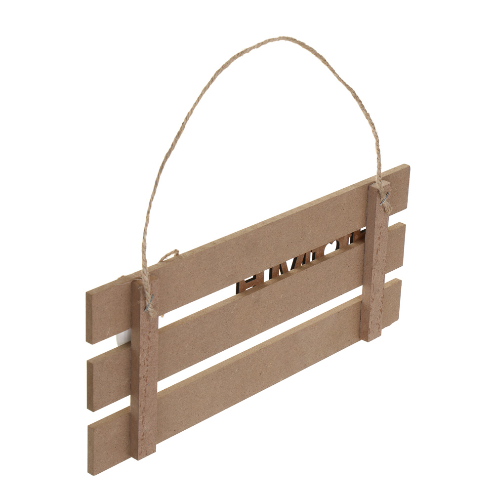 Ключница открытого типа HOME на 3 крючка, 29,5x12 см, МДФ - #5