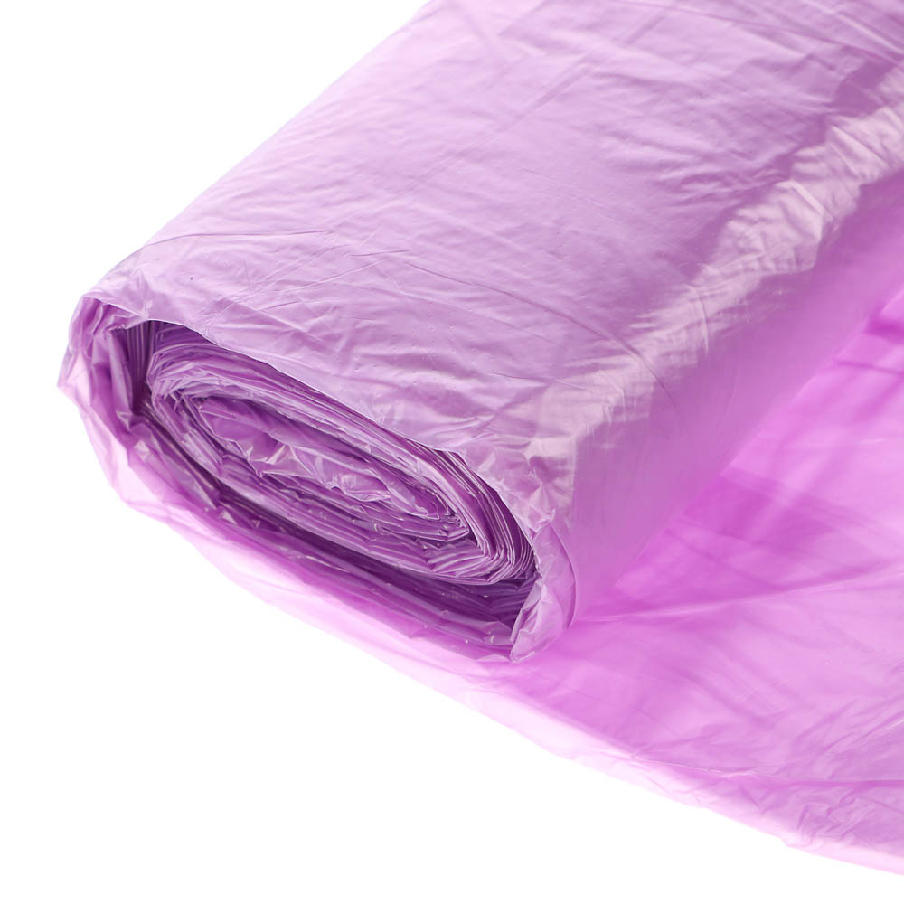 VETTA Мешки для мусора БИО 60л,10 шт с завязками,стандарт,3аромата(цитрус,морской бриз,цветы), рулон - #9