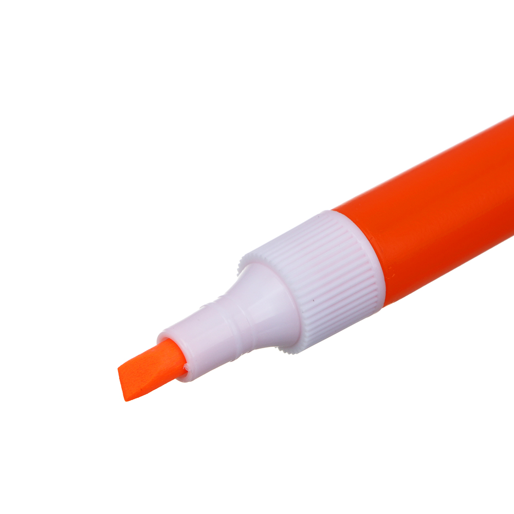 ClipStudio Маркер-выделитель оранжевый, круглый корпус, скошенный наконечник - #4