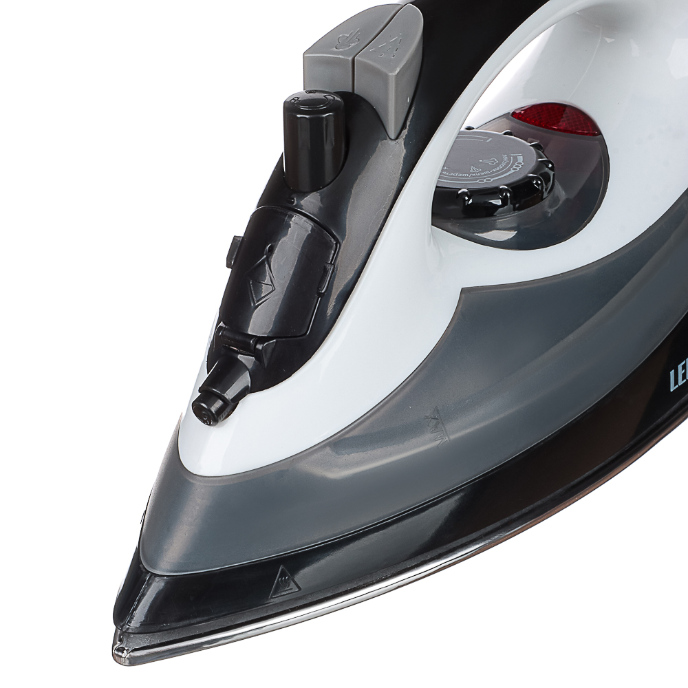 LEBEN Утюг с отпаривателем 2000 Вт, подошва - нерж. сталь, ES-5078 - #2