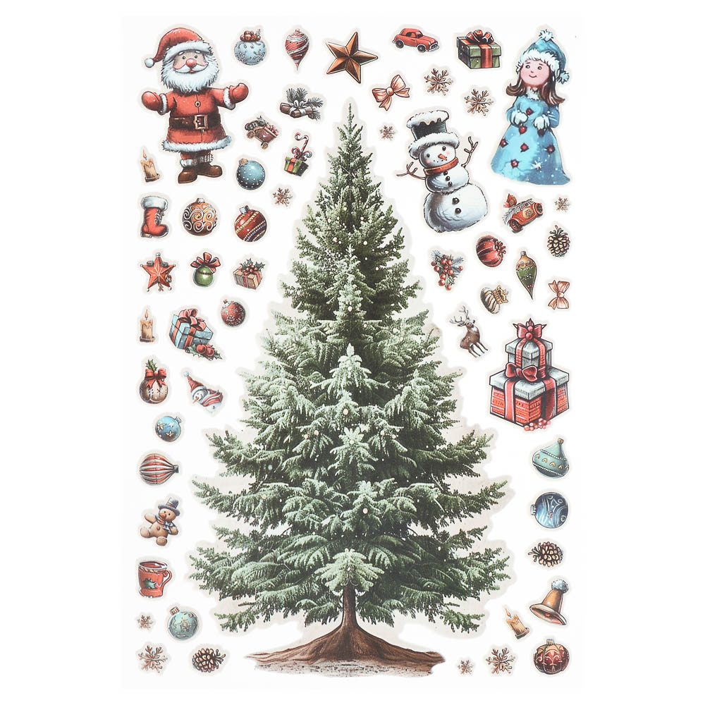 Наклейки объемные 170*290 Наряжай-КА - #3