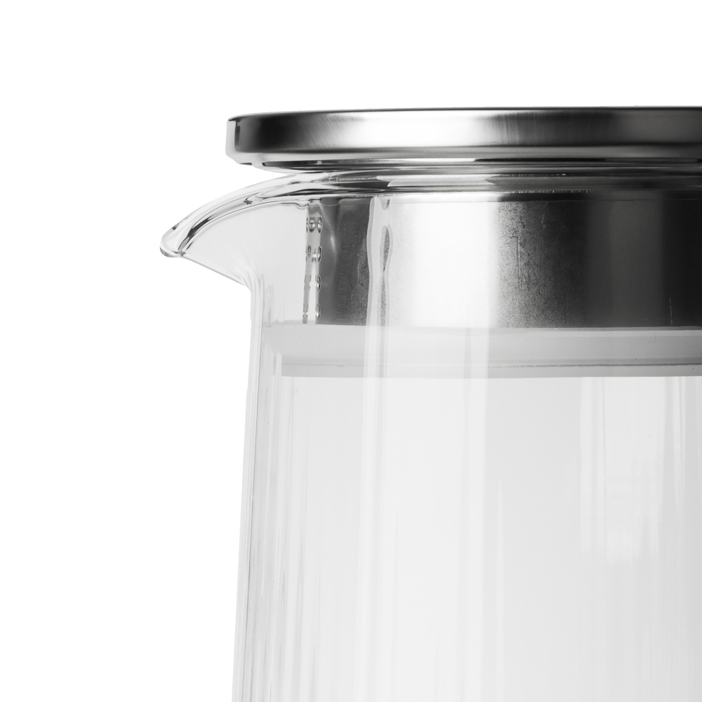 SATOSHI Набор Кувшин 1,3л, 6 стаканов 200мл, стекло, нерж.сталь - #6