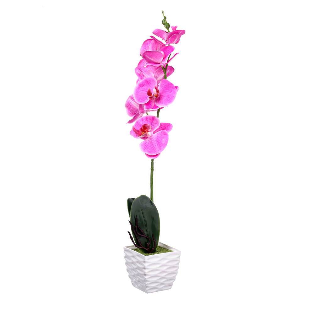 Цветочная композиция Ladecor "Орхидеи", в декоративном горшке - #2