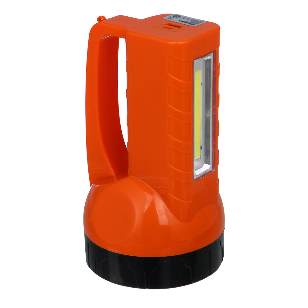 Фонарь прожектор тм ЕРМАК, 19 LED+COB, Type-С, пластик, 182х100х103 мм - #3