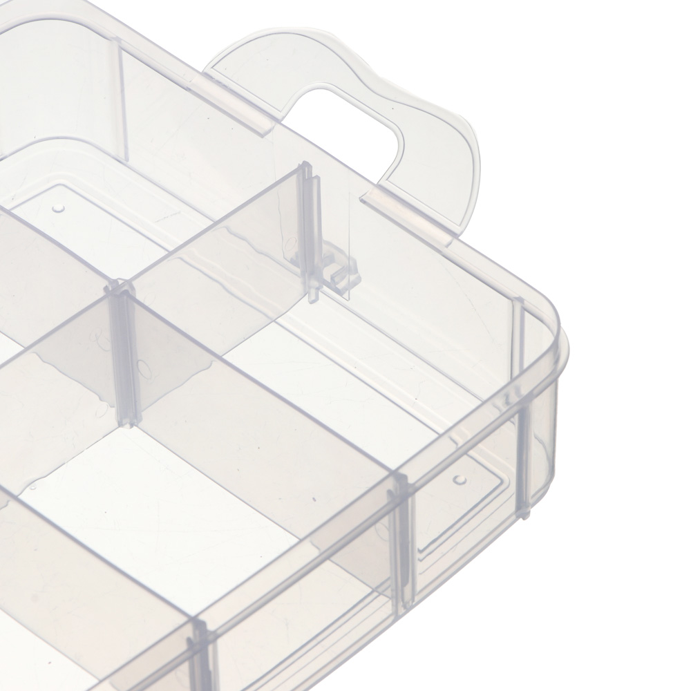 Органайзер тм VETTA, 3-х уровневый, 18 ячеек, пластик, 15х15х12,5см - #7