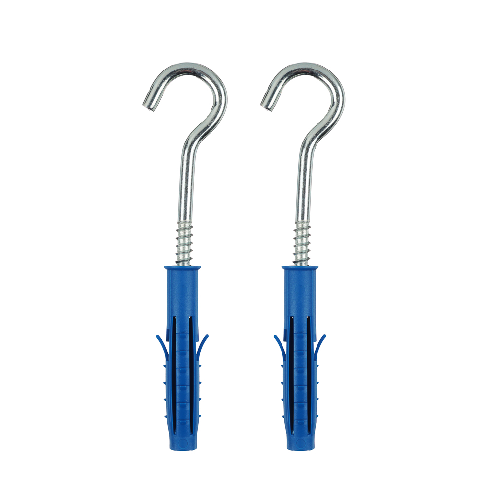 НАКРЕПКО Шуруп-крюк 6*60 с дюбелем 10 (2 шт) подвес 5/25 - #2