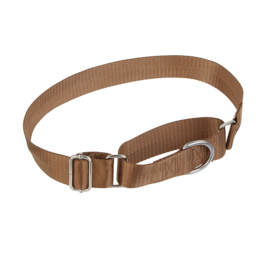 Ошейник для животных тм VETTA, нейлон, хаки/беж, обхват шеи 45-60см - #3