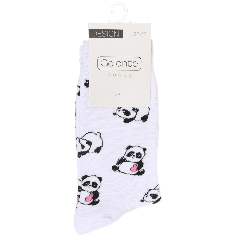 GALANTE Носки фантазийные, р.25-27, 85% хлопок, 10% полиэстер, 5% спандекс, разноцветные, #17 - #4