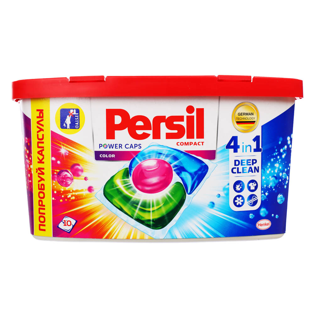 Капсулы для стирки Persil Power Caps Color 4 в 1, 10 шт - #2