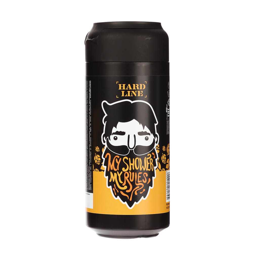 Гель для душа мужской HARD LINE пиво МИКС, 400мл - #2