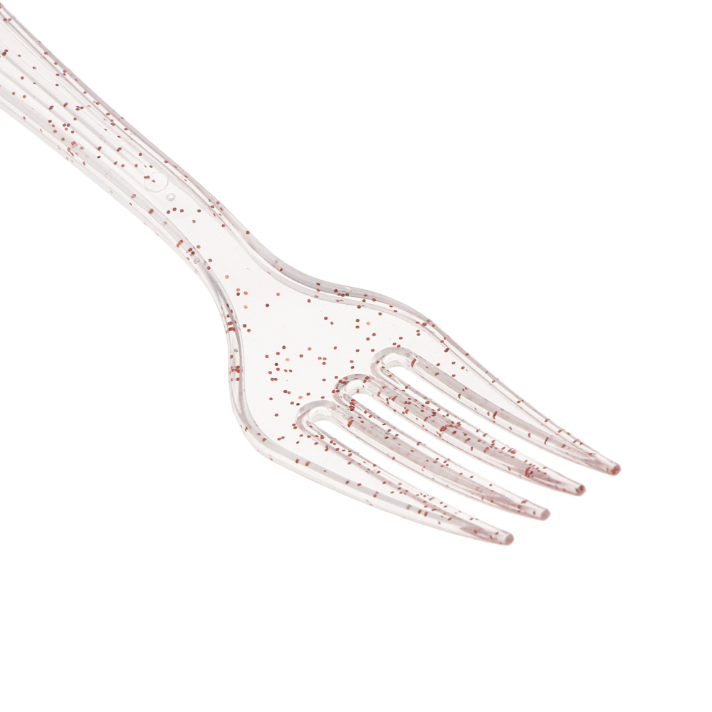 Набор столовых приборов одноразовых тм Fntastic - вилки, пластик, 20 шт, розовый - #2